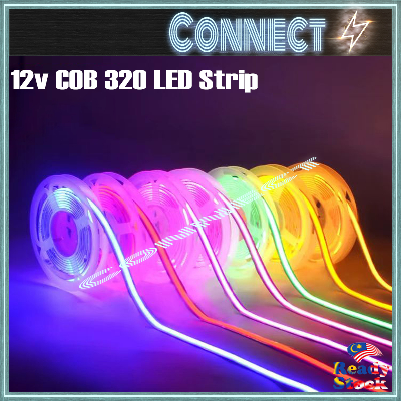 COB Led Strip 12V COB 320Leds COB LED Strip Light High Quality High ...