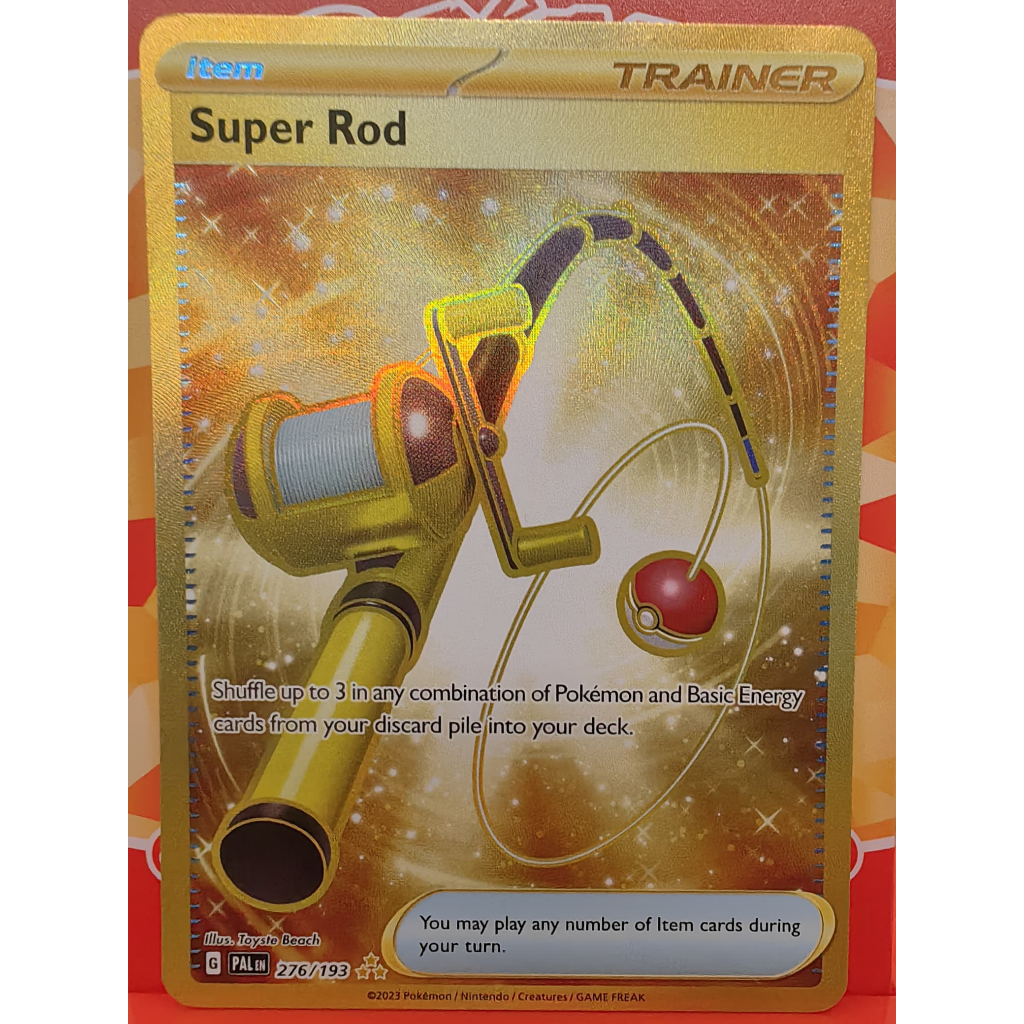 thumbnail image 2 of 4x Super Rod (188/193) - Paldea Evolved - NM Pokemon TCG Trainer Card Playset 2 of 2