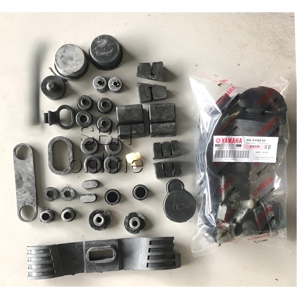 BODY RUBBER SET ##RUBBER SET FULL ##GETAH BODY COMPLETE - RXZ (OE ...