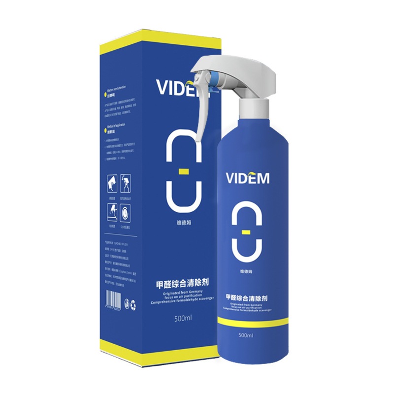 Premium 500ml Formaldehyde Removal Spray Videm– Clean Air Anywhere ...