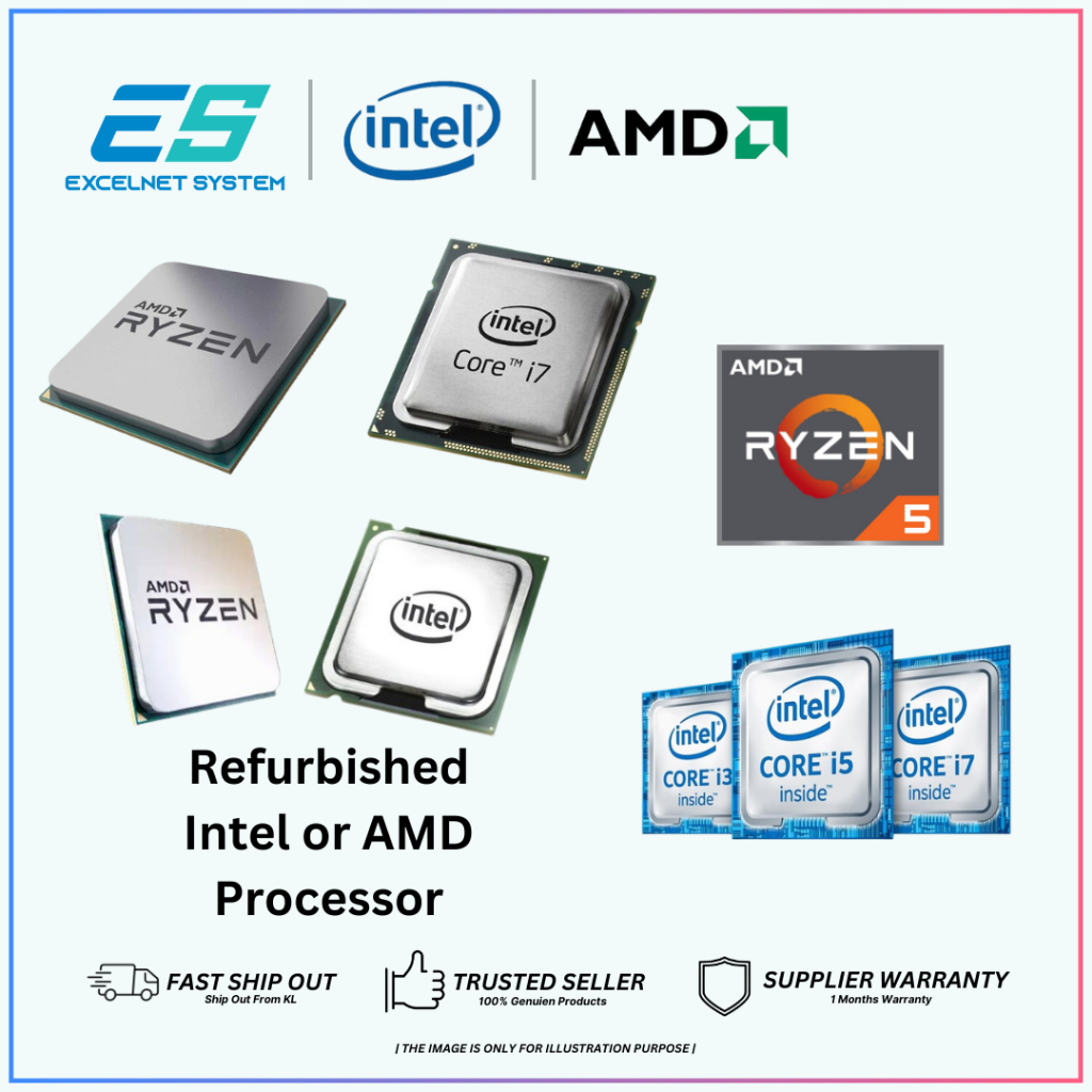 CPU | INTEL Core i3 / i5 / i7 | AMD Ryzen | Desktop Processor ...