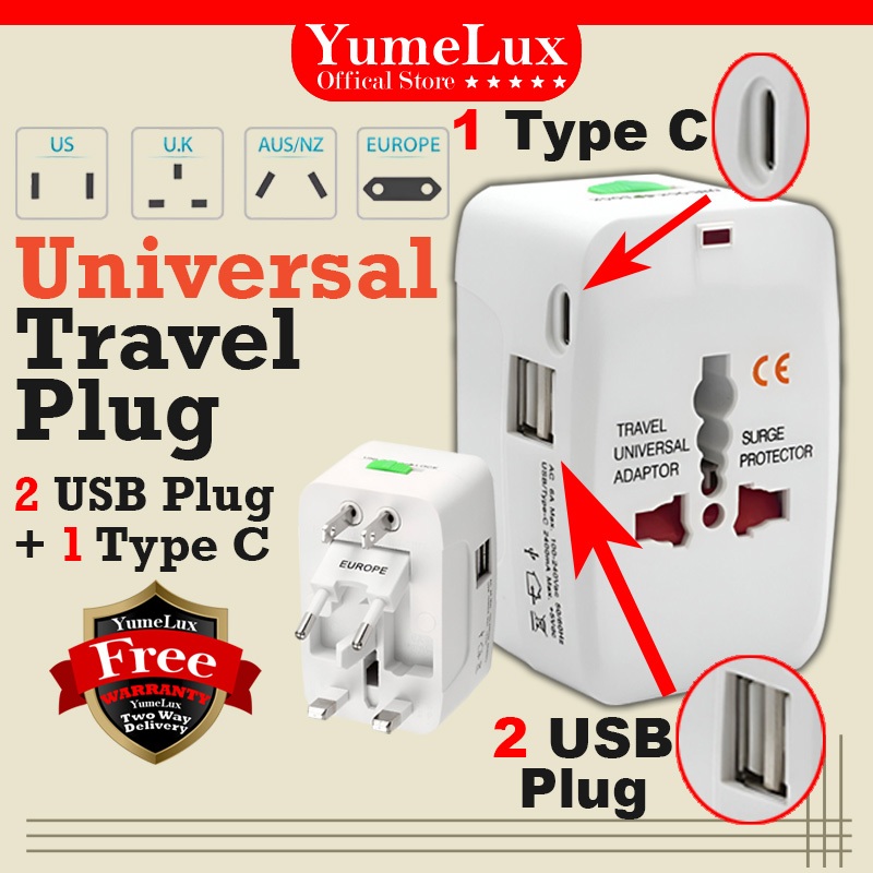 universal travel adapter - Prices and Promotions - Jul 2026 | Shopee ...
