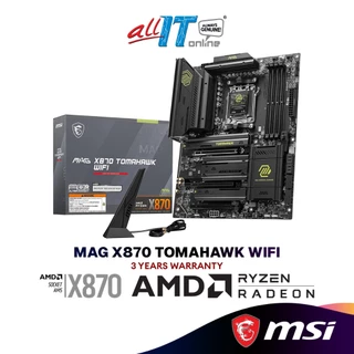 MSI MAG X870 TOMAHAWK WIFI (ATX) AMD Gaming Motherboard | AMD AM5 Socket
