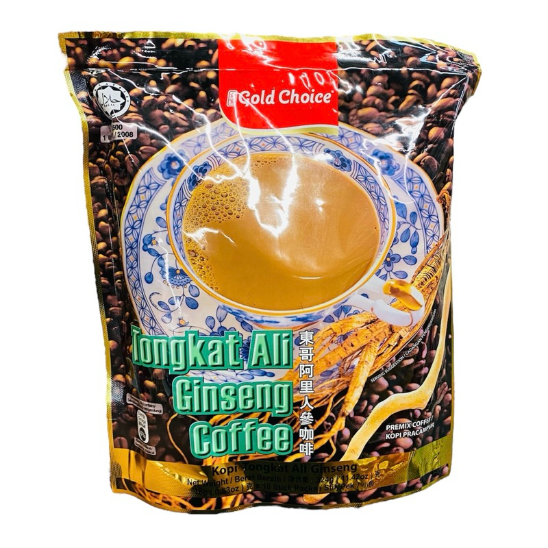Gold Choice Tongkat Ali Ginseng Coffee (18s x 18g) | Shopee Malaysia
