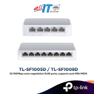 TP-Link TL-SF1005D 5 Port | TP-Link TL-SF1008D 8 Port 10/100Mbps Desktop Network Switch