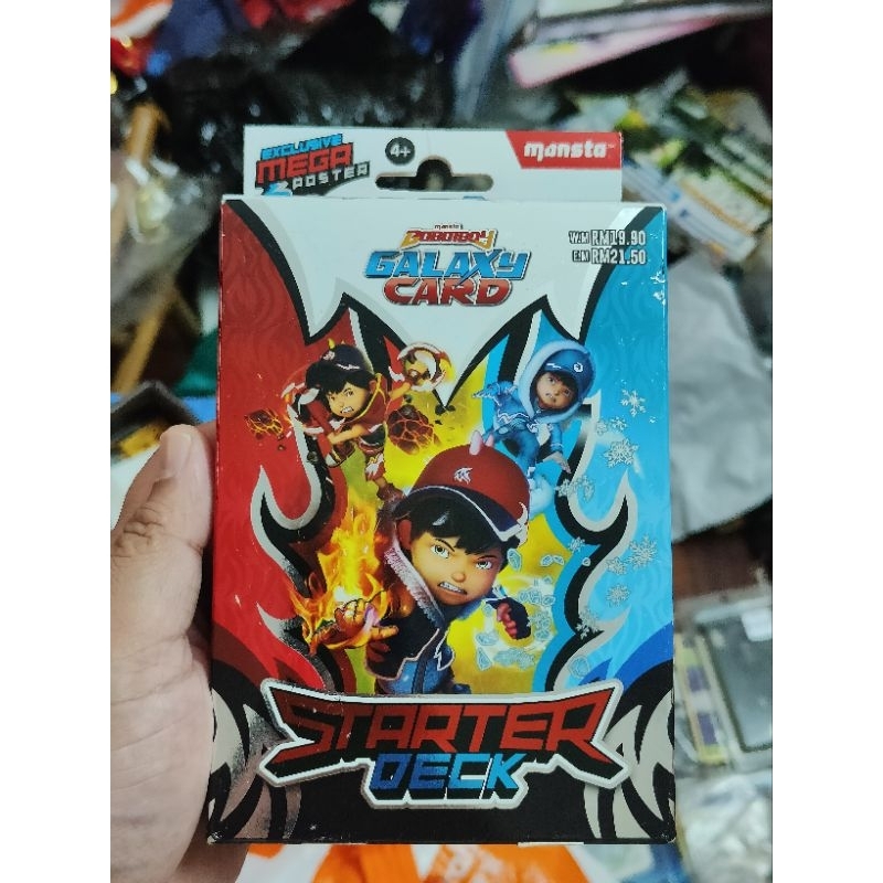 Official Monsta Boboiboy Galaxy Card Starter Deck V5 | Shopee Malaysia