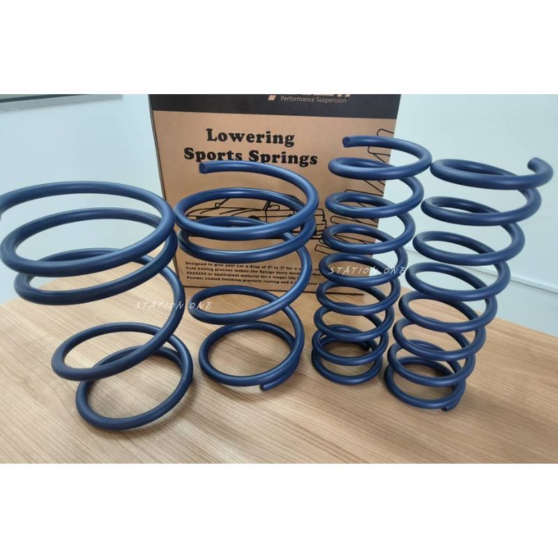 Toyota Alphard / Vellfire AGH40 / AH40 Lowered Sport Spring (Blue ...