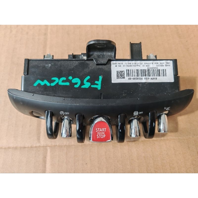panel switch push start stop button mini cooper s f55 f56 | Shopee Malaysia