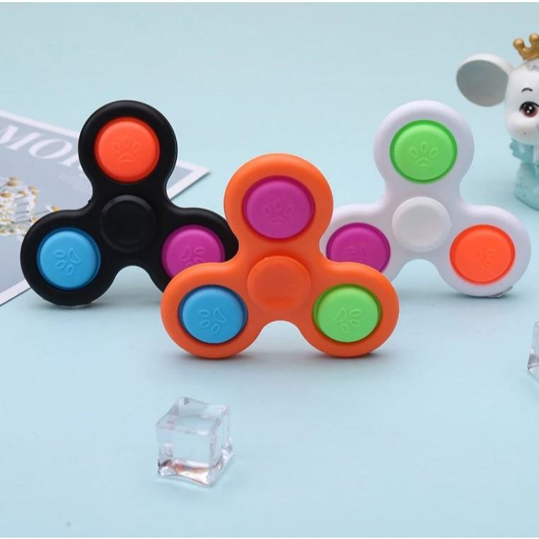 Unique Cool 360 Degree Rotation Tri FIDGET SPINNER Tri-Spinner Fidget ...