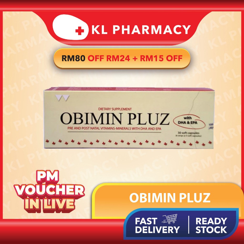 OBIMIN Pluz 30's (Pregnancy Care) | Shopee Malaysia