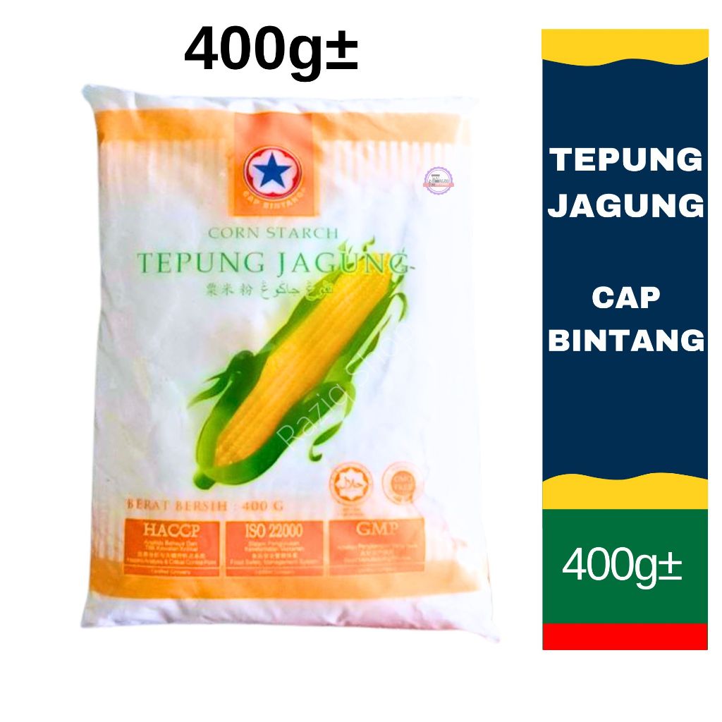 Tepung Jagung Cap Bintang (400g±) | Shopee Malaysia