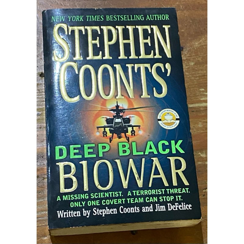 Deep Black Biowar, Stephen Coonts (preloved) | Shopee Malaysia