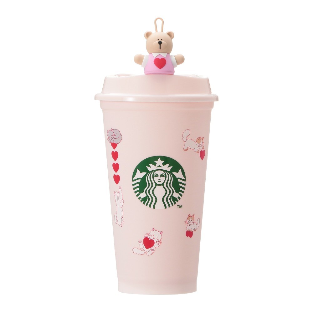 Direct from Japan Starbucks Valentine 2025 Reusable Cup 473ml