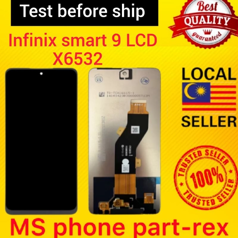 Infinix smart 9 lcd X6531 X6532 infinix smart 9 lcd | Shopee Malaysia