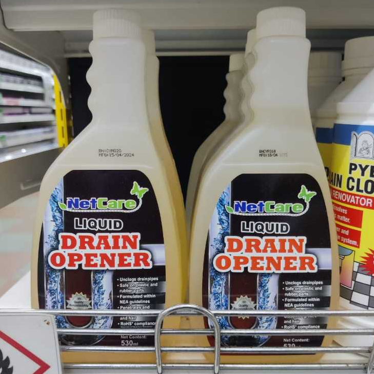 NETCARE Drain Opener Cleaner Liquid (530ml) | Shopee Malaysia