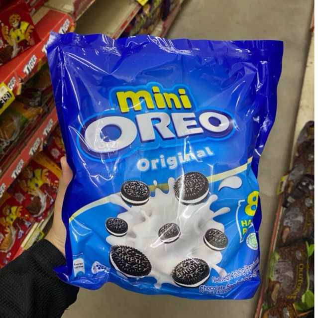 Oreo Mini Orginal 8packs 163.2g Ready Stock | Shopee Malaysia