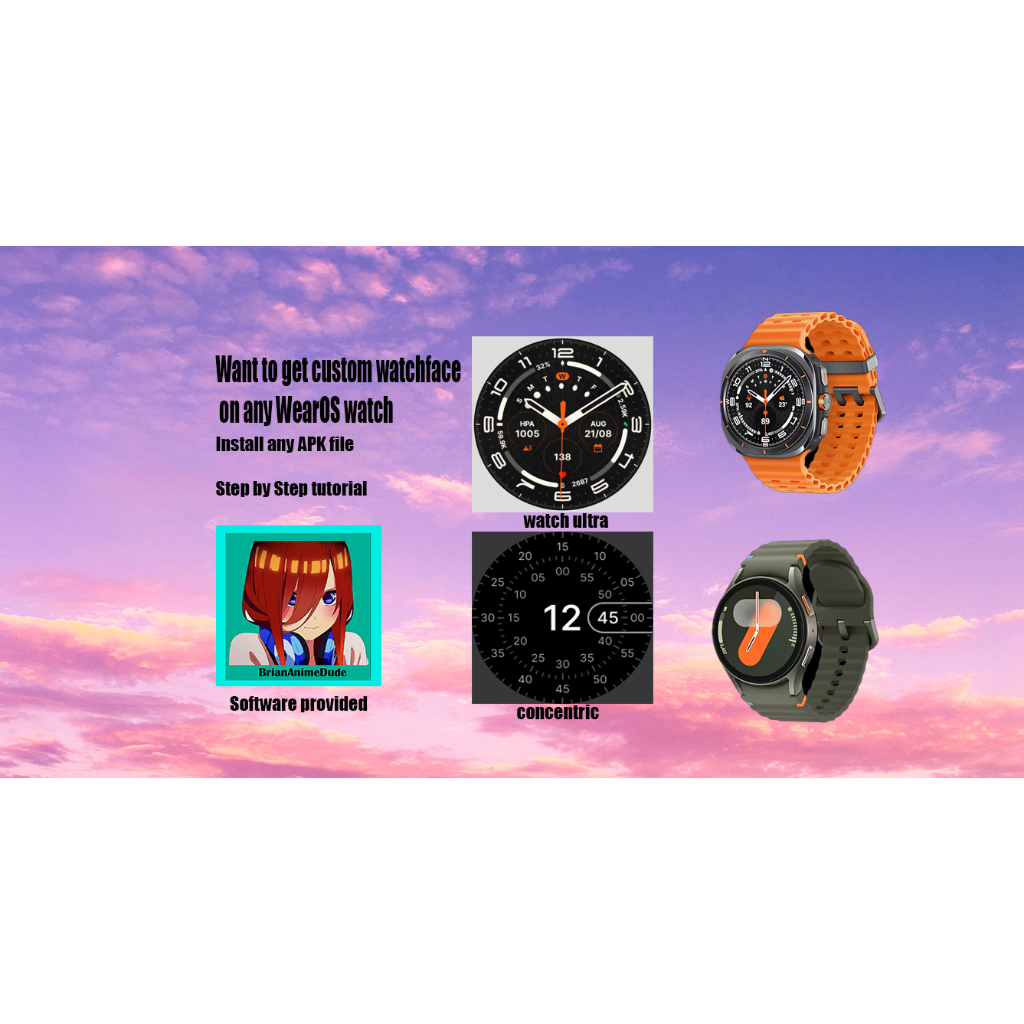 Custom WearOS Watch Faces & Installation Guide | Shopee Malaysia