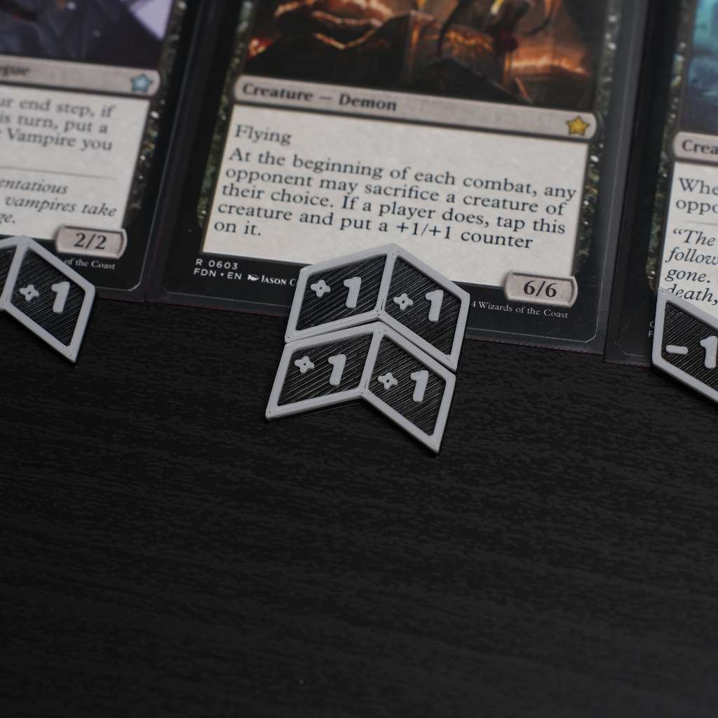TCG Counters Magic: The Gathering MTG Counters & tcg Game Counters +1 ...