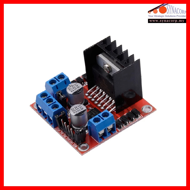 L298N DC Motor Driver Dual H Bridge for Arduino | Shopee Malaysia