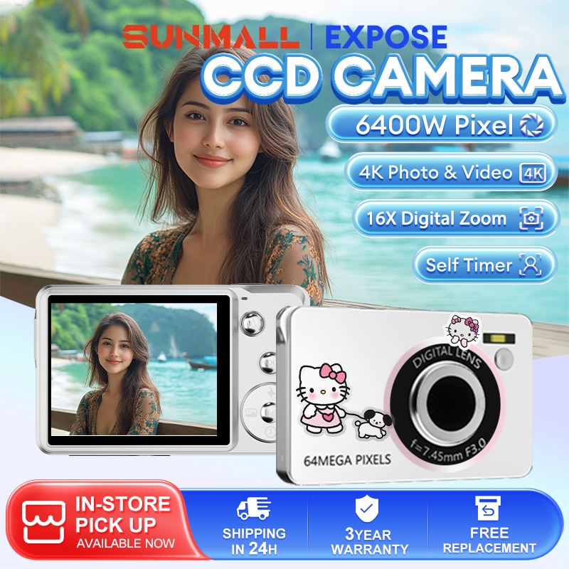 EXPOSE CCD Digital Camera 64 Million Pixel 2.7 Inch HD Screen Children ...