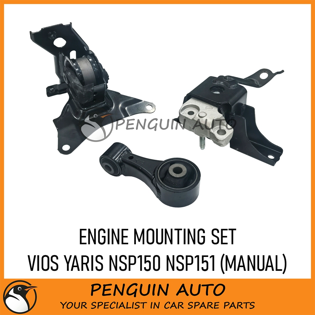 TOYOTA VIOS YARIS NSP150 NSP151 MANUAL ENGINE MOUNTING 1SET | Shopee ...