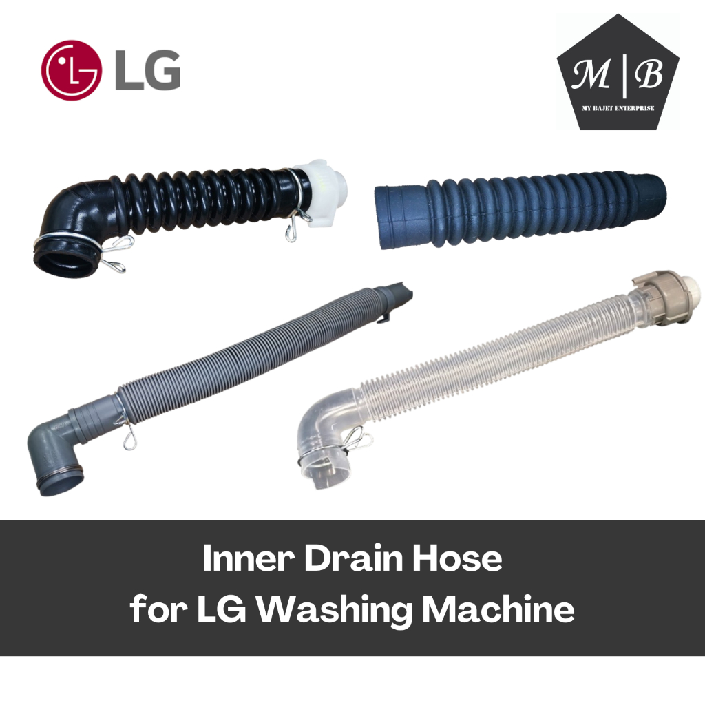 LG Washing Machine Inner Drain Hose / L type / Paip Keluar Air Mesin ...
