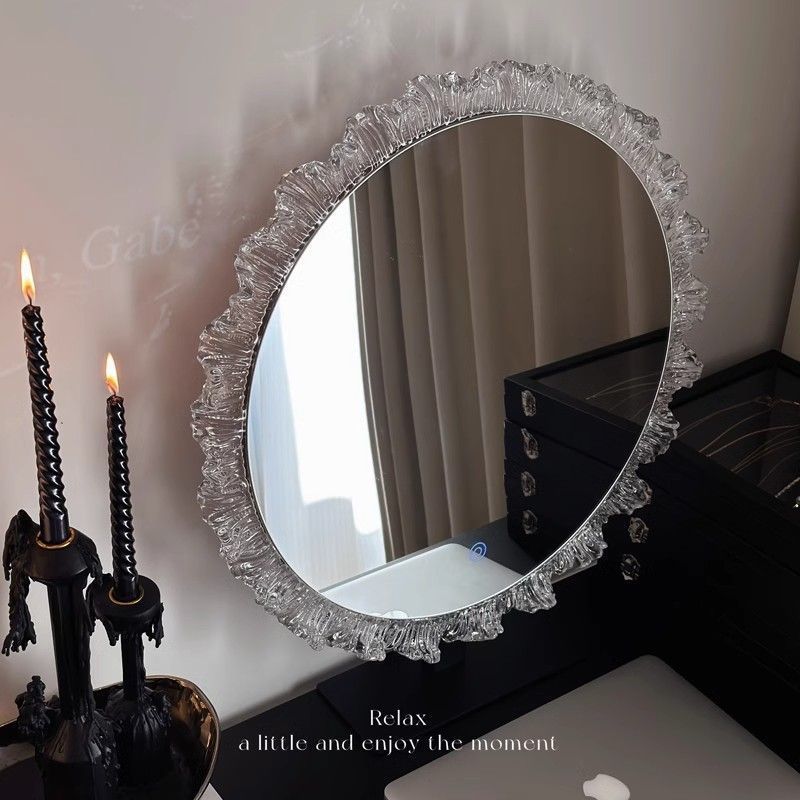NIVISON LED Smart Mirror With 3 Color Light Touch French Mirror Makeup ...