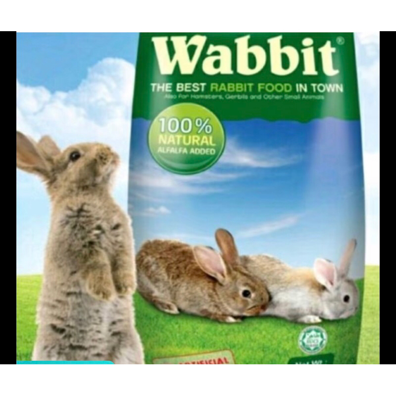 Wabbit Repack 1KG Alfalfa Rabbit Food ( Makanan Arnab ) | Shopee Malaysia