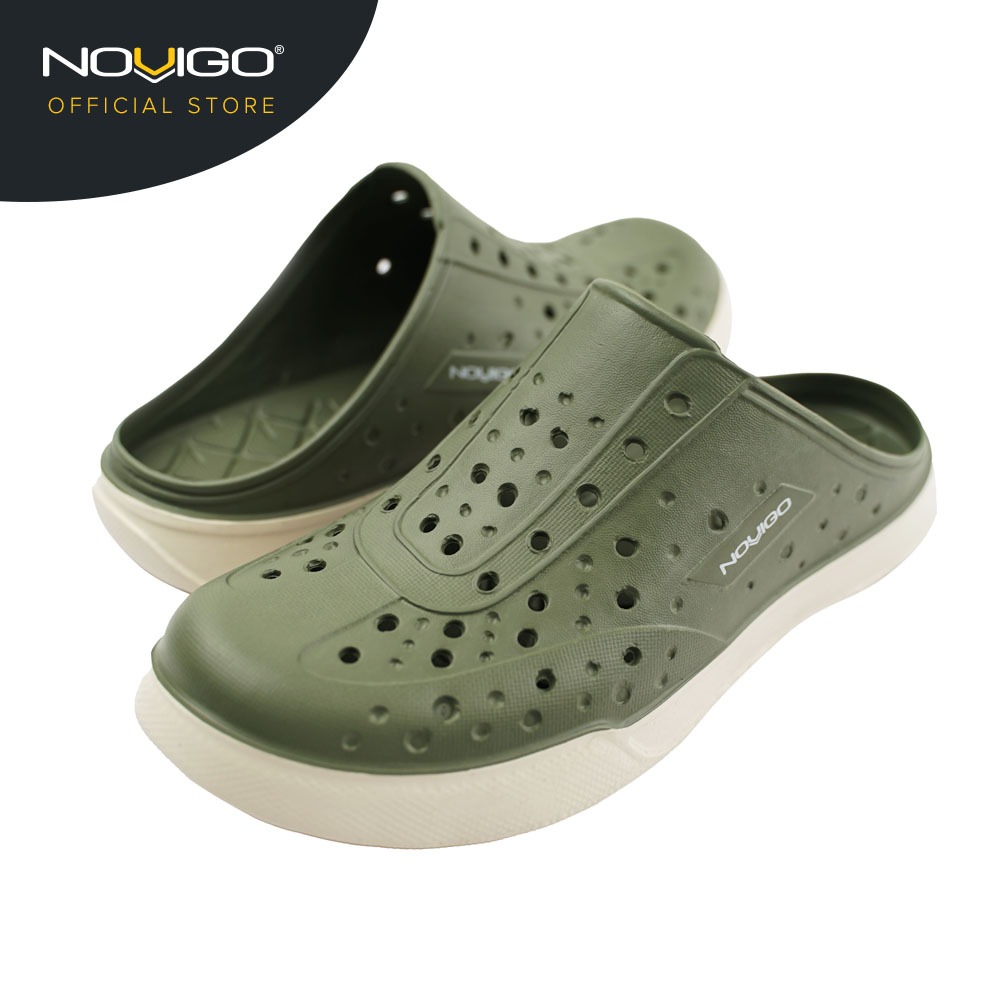 Novigo® Lugo Dual Density Unisex EVA Sandal (Pickle Green/Cornsilk ...