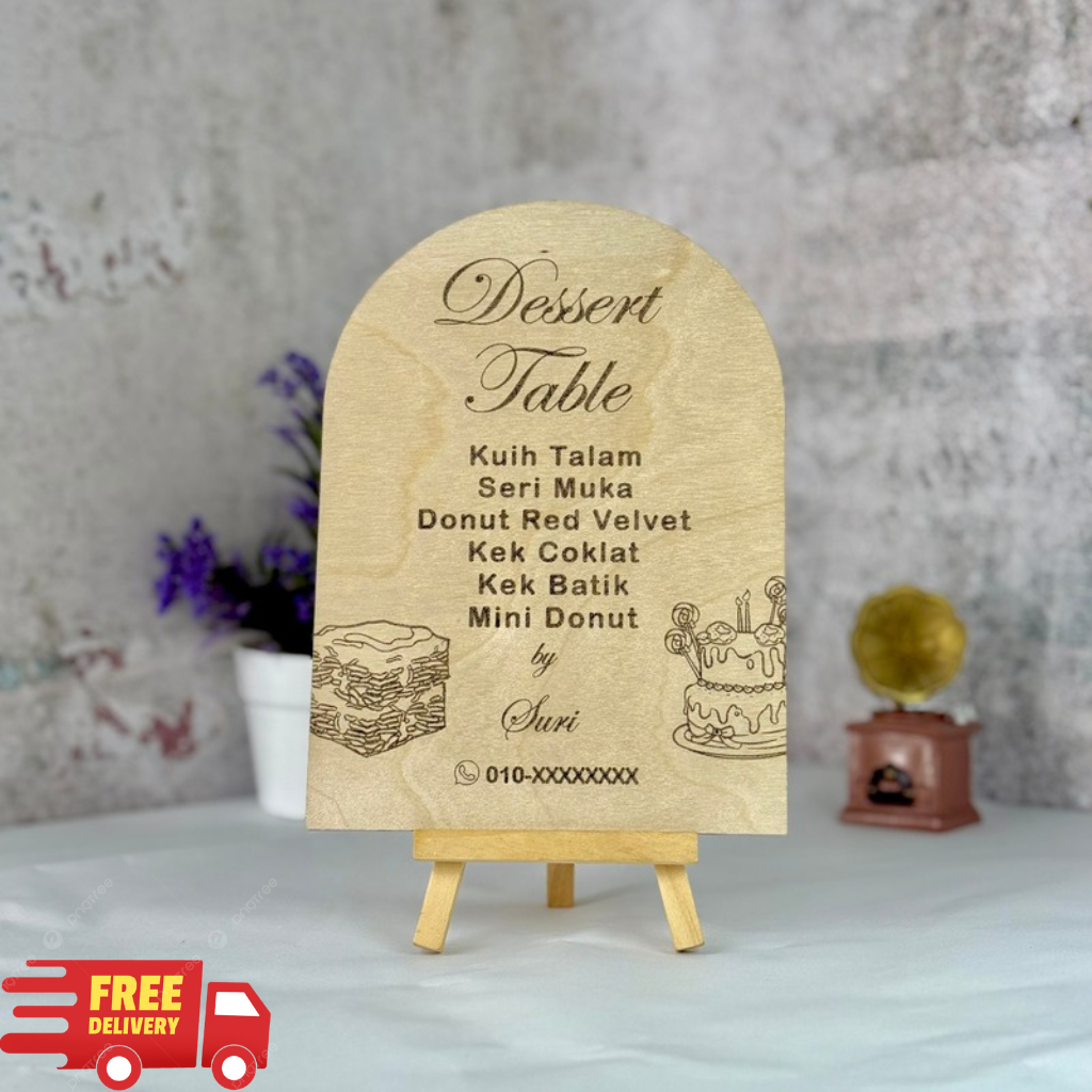 Dessert Table Plate Display / Customize Dessert Table / Dessert Bar ...