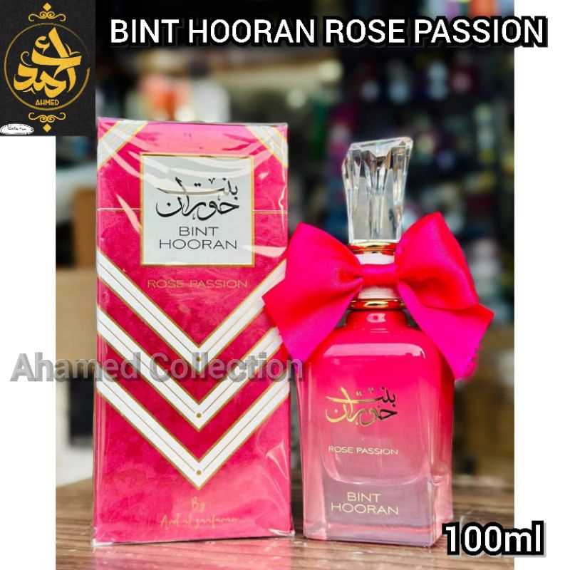 Parfum Bint Hooran (Rose Passion) Par Ard Al Zaafaran - Flacon 100 Ml - Neuf