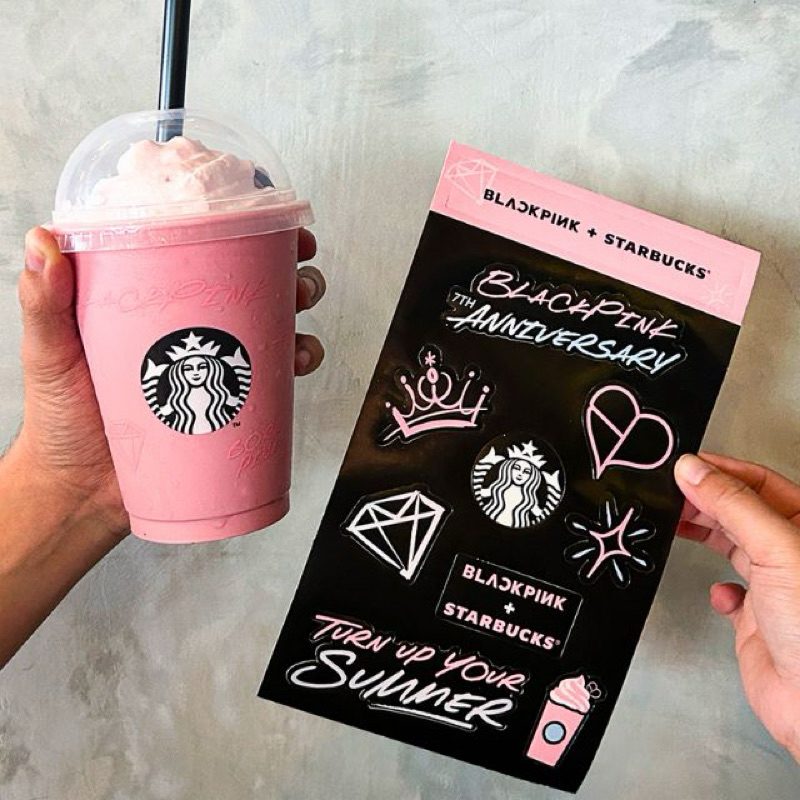 Blackpink X STARBUCKS sticker | Shopee Malaysia