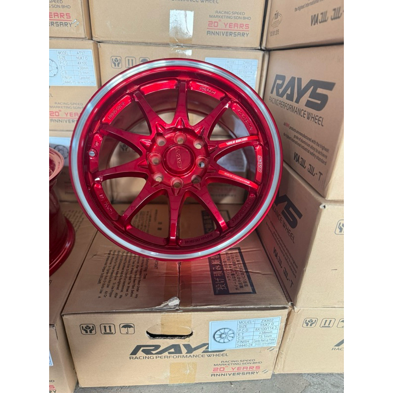 ce28 15x7jj candy red | Shopee Malaysia
