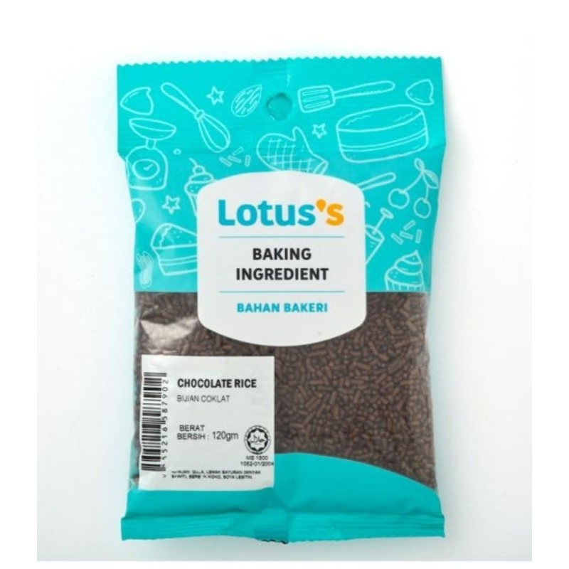 LOTUS Halal Chocolate Rice 120g | Shopee Malaysia