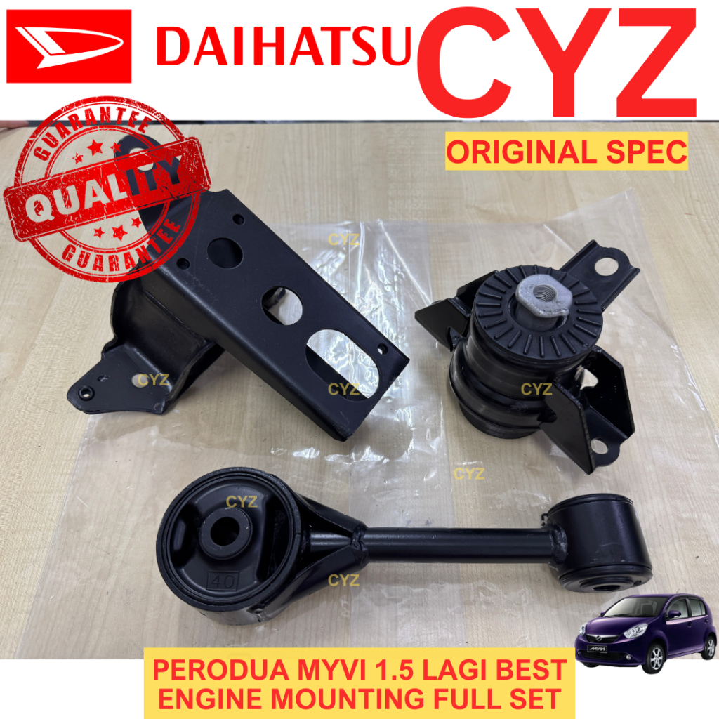 Engine Mounting Set Perodua Myvi 1.5 Lagi Best AT (AUTO) (3 PCS ...