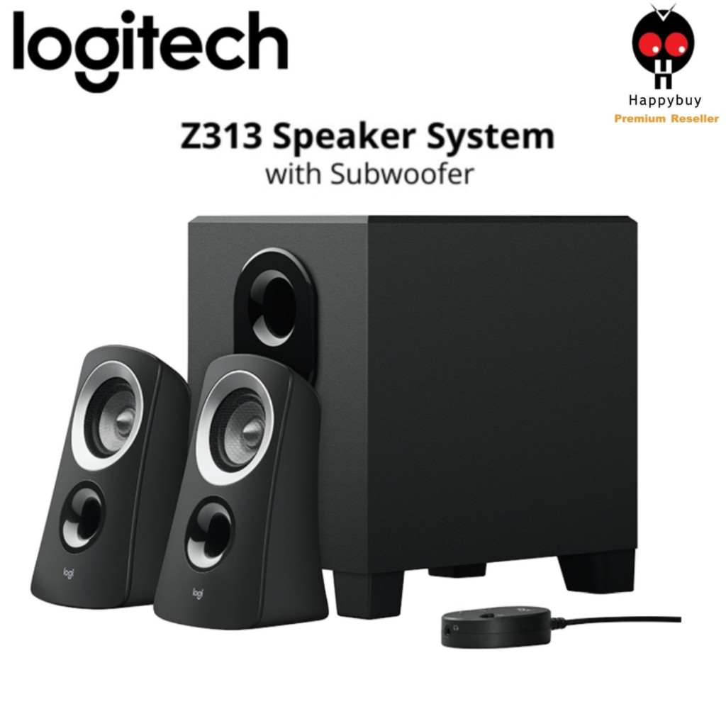 Logitech Z313 Multimedia Speaker System with Subwoofer