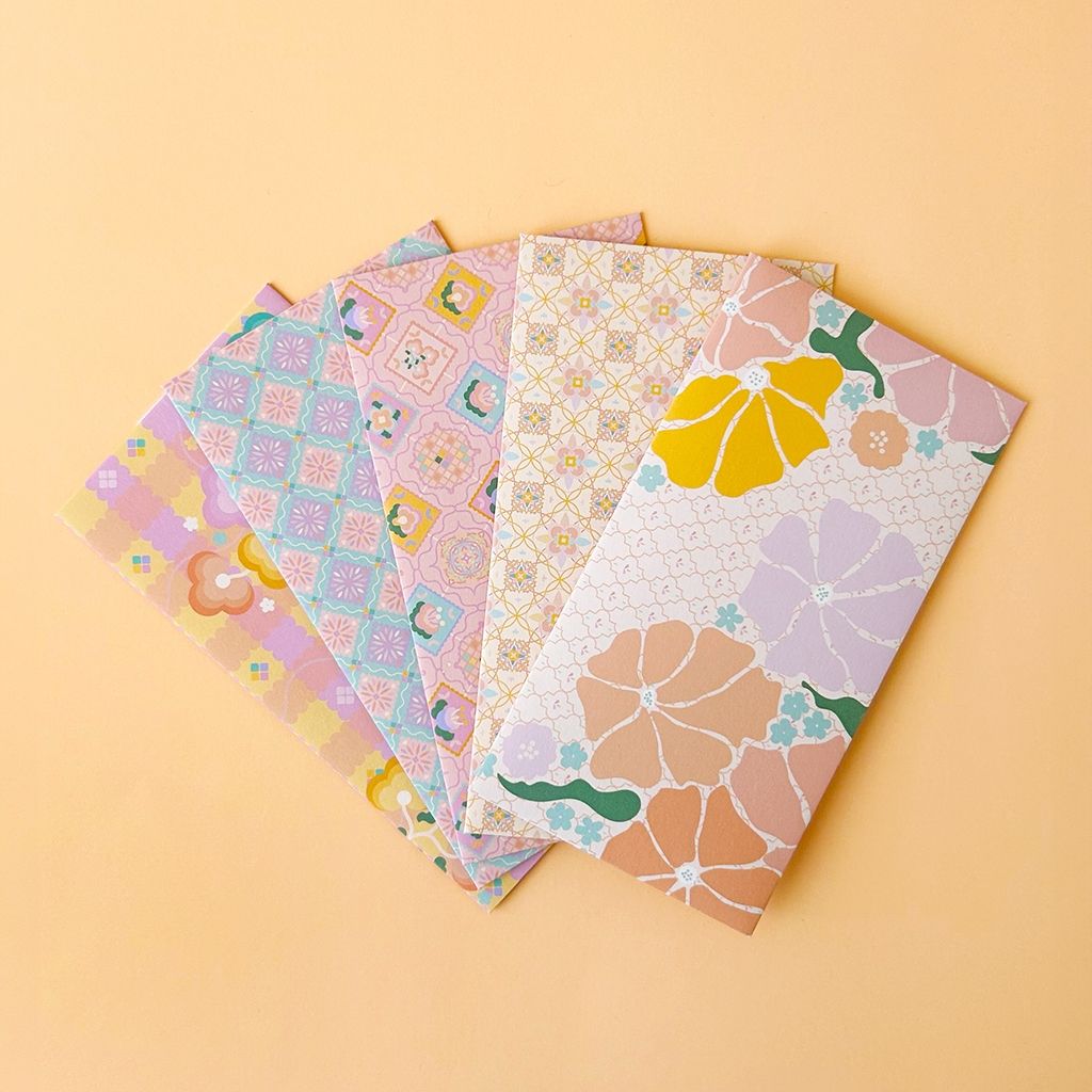 Anyaman Sampul Raya 2025 / Raya Money Packets with Peranakan Pattern ...