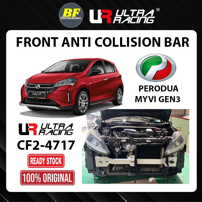 Ultra Racing Perodua Myvi Gen3 (M800)Front Anti Collision Bar CF2-4717 ...