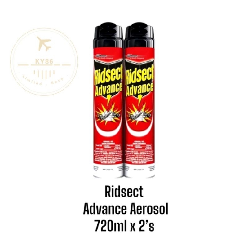 Ridsect Aerosol Advance 720ml x 2's -Twinpack#valuepack | Shopee Malaysia