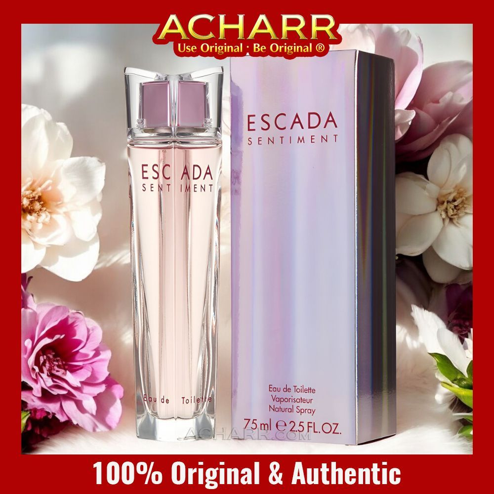 [ 100% Original ] Escada Sentiment EDT Perfume (75ml) | Shopee Malaysia
