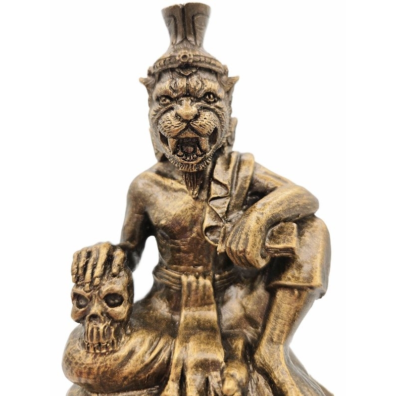 虎头鲁士金身lersi bucha 泰国虎头鲁士lersi 祖师爷鲁士 100% 纯列南皮 （lek Nam phi）铁矿石铸造 ...