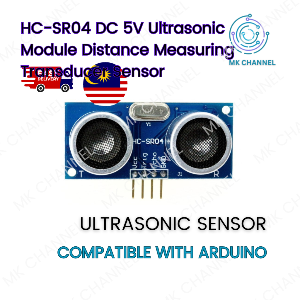 Ultrasonic Sensor HC-SR04 HC SR 04 HCSR04 Ultrasound Range Finder ...