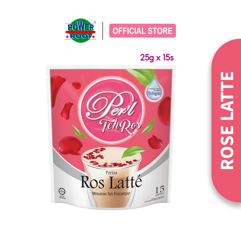 Per'l Kacip Fatimah & Collagen Teh Rose Latte (25g x 15s) | Shopee Malaysia