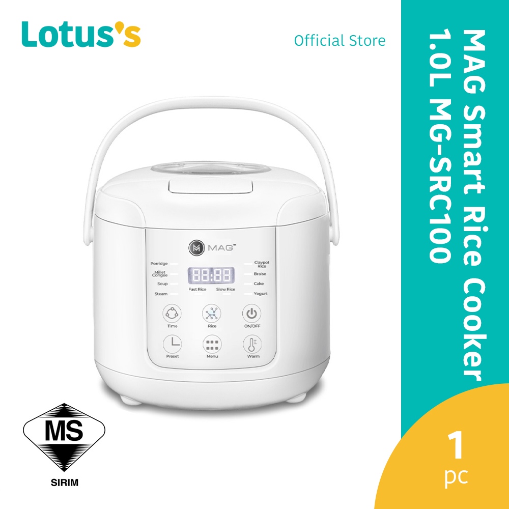 MAG Smart Rice Cooker 1.0L MG-SRC100 | Shopee Malaysia