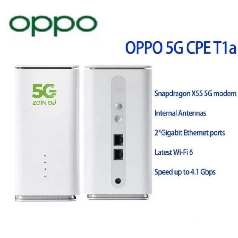 OPPO T1A CPE 5G Dual Wifi Mode NSA/SA WIFI 6 Router Modem | Shopee Malaysia