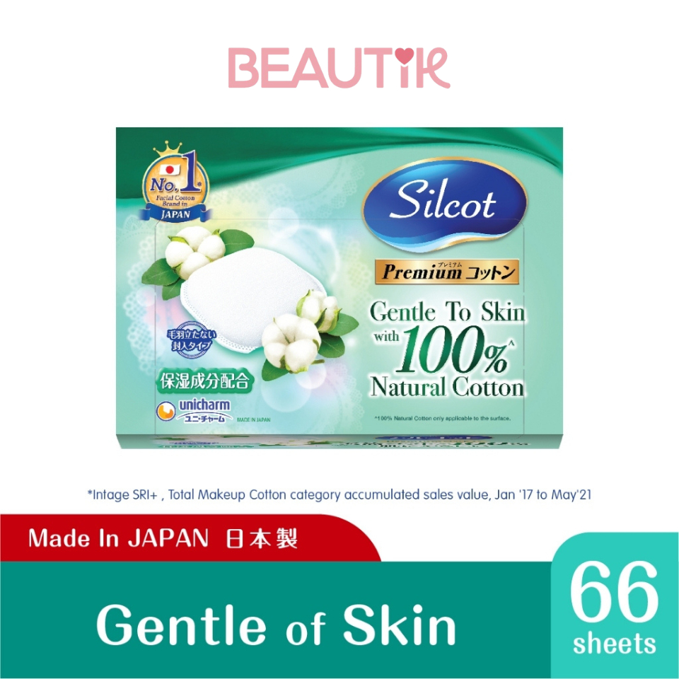Silcot Premium Cotton Puff (66 Pcs) | Shopee Malaysia