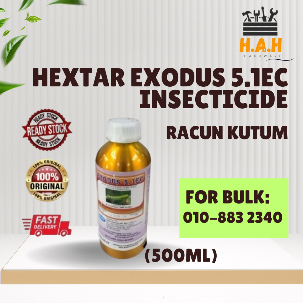 Hextar Exodus 5.1EC Insecticide/ Benzoylurea/ Racun Serangga/ Racun ...