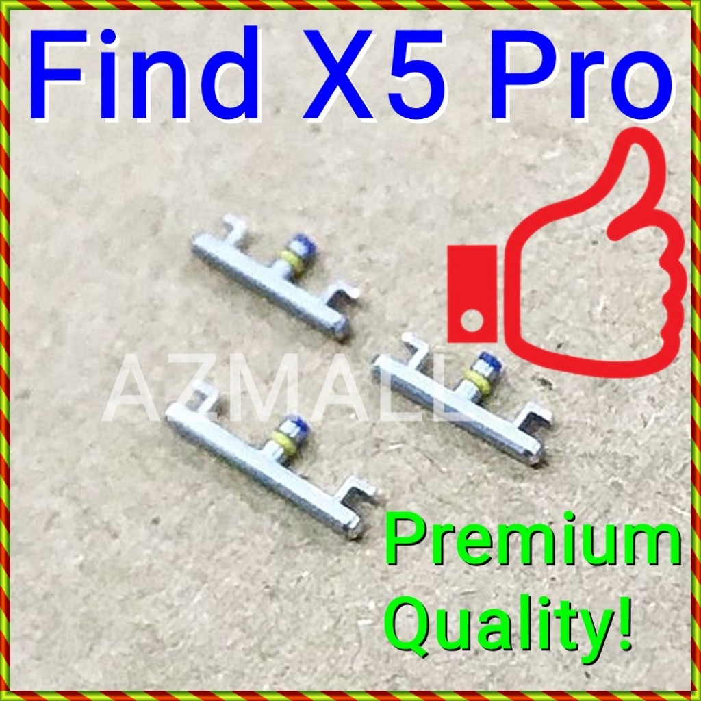 (2 Colors) NEW ORI On /Off Power Volume Side Buttons Set for Oppo Find ...