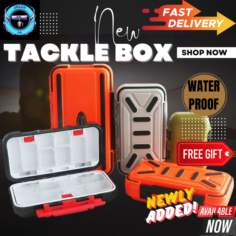 【Waterproof】Thickened Tackle Box Kotak gewang multi-purpose lure ...