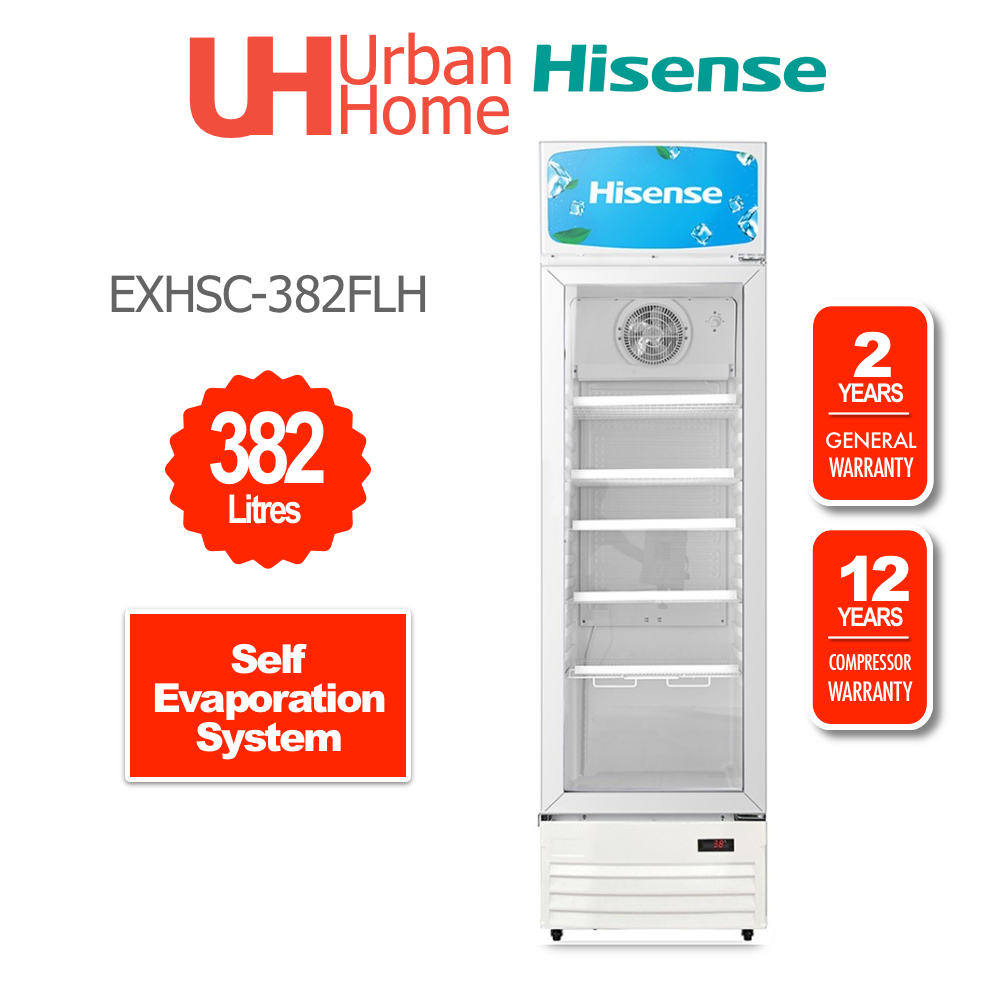 Hisense Commercial Showcase Chiller ( 382L ) EXHSC-382FLH / EXHSC382FLH ...